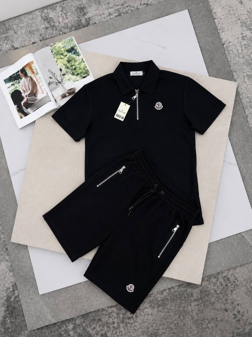 Moncler Shorts & Tee Sets