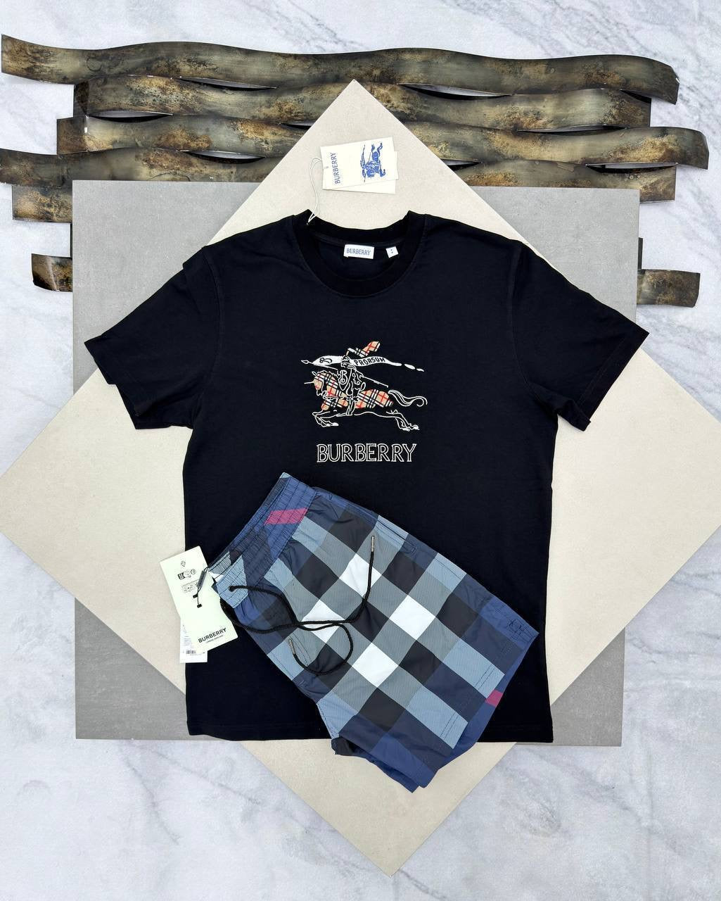 Burberry Shorts & Tee Sets