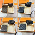 LV Wallet & Belt Set