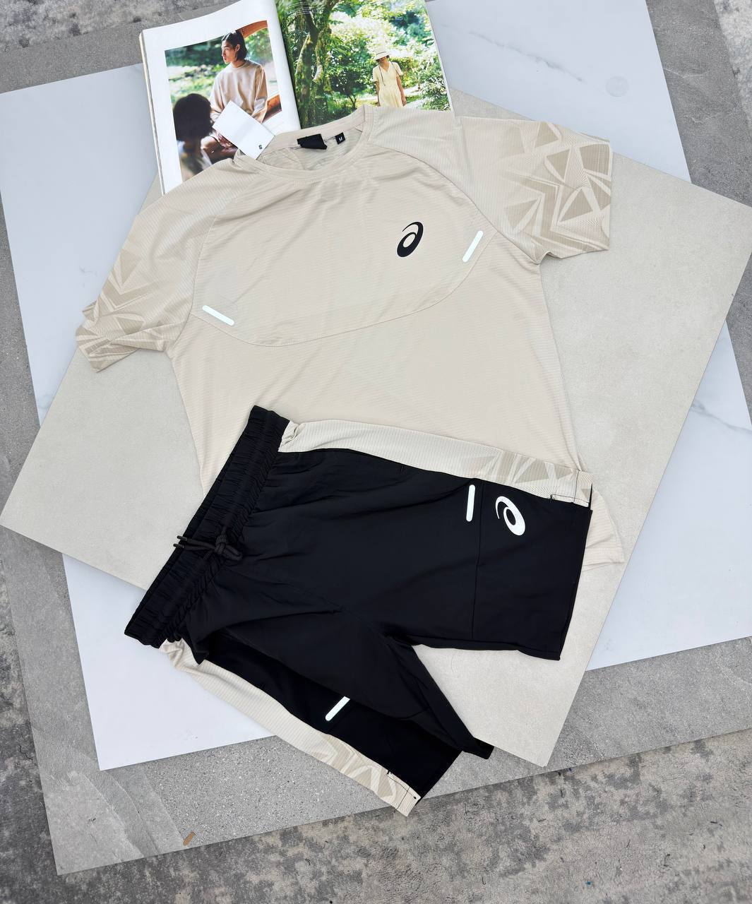 ASICS Shorts & Tee Sets
