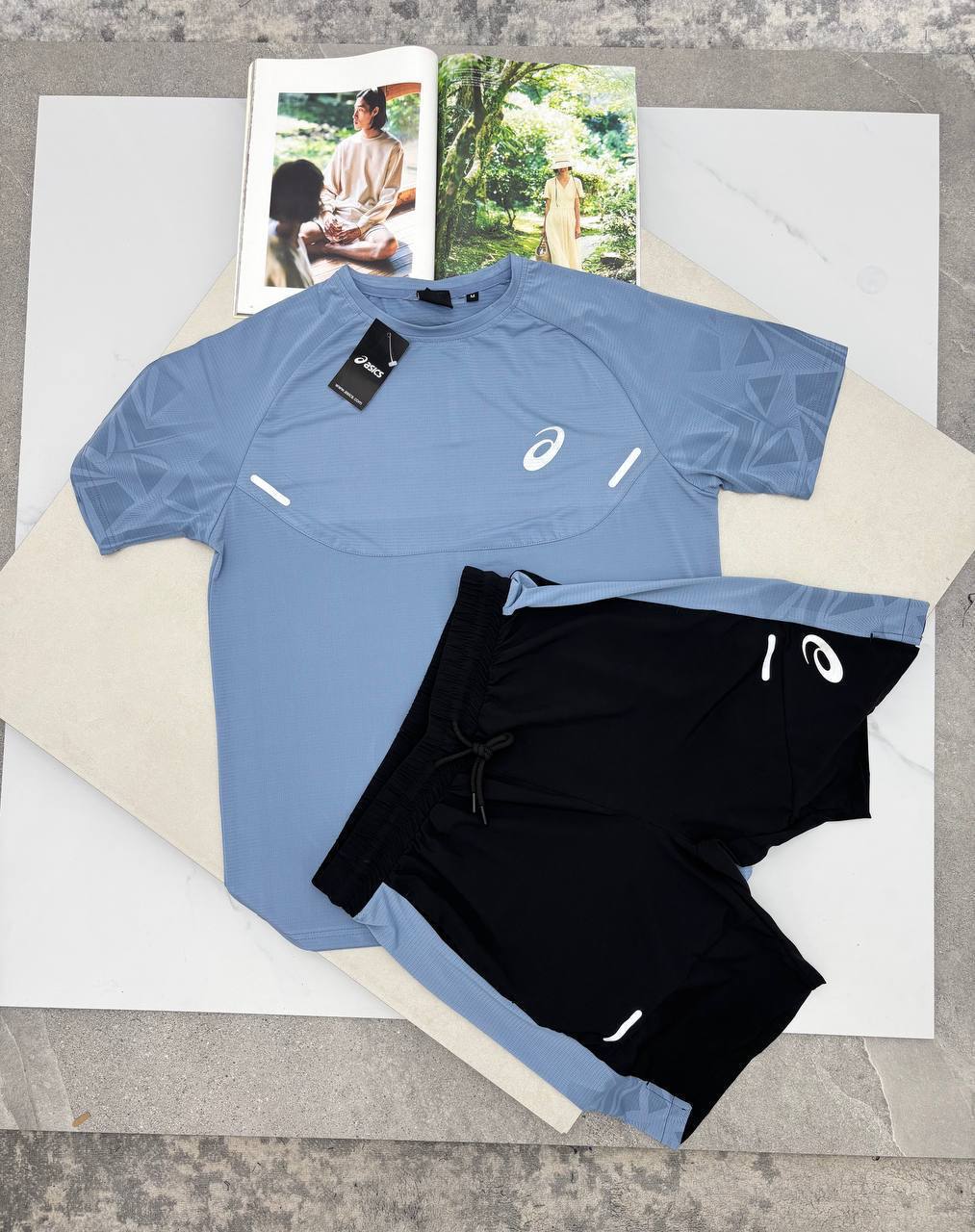 ASICS Shorts & Tee Sets